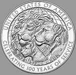 International Centennial Silver Dollar, 2017