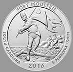 Fort Moultrie Quarter-Dollar, 2016